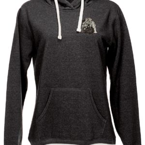 Ladies Relay Hoodie Blk Bulldogs