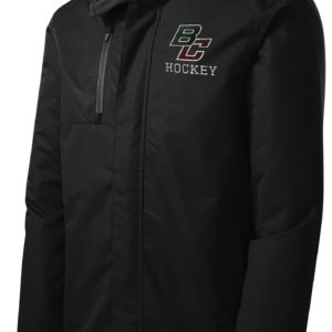 BC Hockey Team Jacket Mens Blk LC
